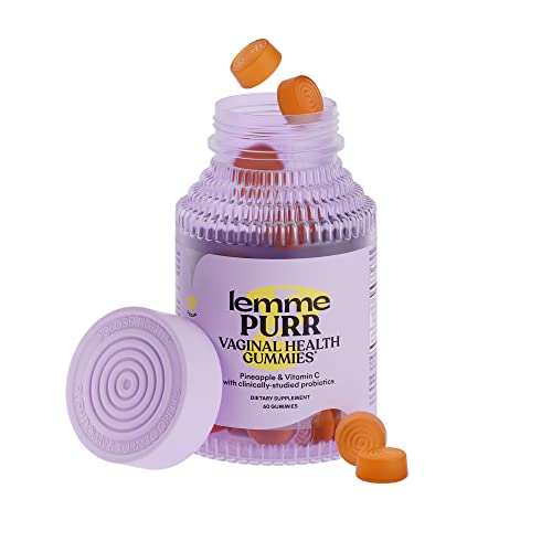 Lemme Purr Vaginal Probiotic Gummies for Women - Balanced pH, Healthy Odor, Yeast Balance & Flora Lemme Au supplements