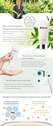 Relove Amino acid feminine Hygiene wash | Gynecologist | Green tea Fragrance Relove Au supplements