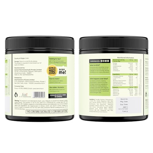 Collagen Supplements for Women & Men, 30 Servings, 150 GM | 100% Vegan Collagen Powder Tencha Au supplements