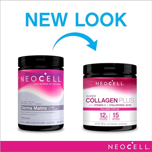 NeoCell Super Collagen Plus With Vitamin C and Hyaluronic Acid, For Skin Hydration NeoCell Au supplements