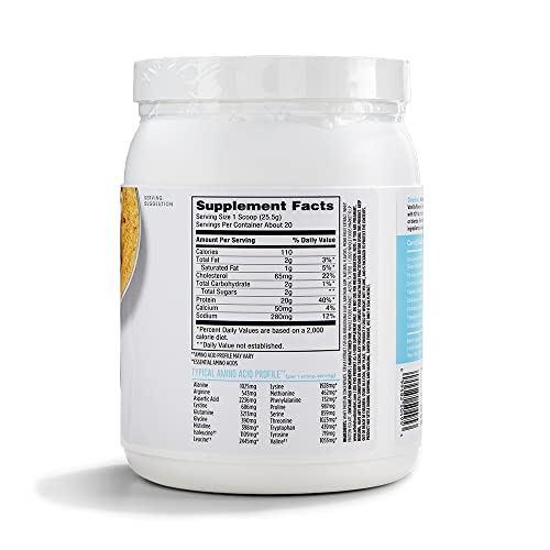 365 by Whole Foods Market, Vanilla Grass Fed Whey Protein, 18 Ounce 365 by Whole Foods Market Au supplements