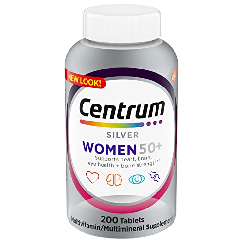 Centrum Silver Women's Multivitamin for Women 50 Plus, Multivitamin/Multimineral Centrum Au supplements