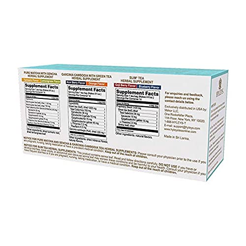 HYLEYS Tea for Cleanse and Weight Loss - New 14 Day Weight Loss Kit - 42 Tea Bags HYLEYS Au supplements
