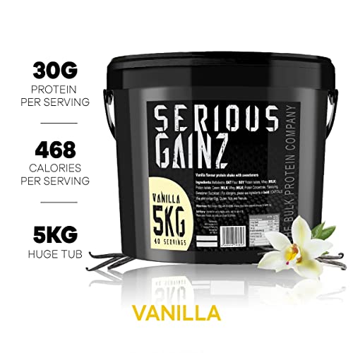 The Bulk Protein Company, SERIOUS GAINZ - Whey Protein Powder - Weight Gain, Mass Gainer The Bulk Protein Company Au supplements