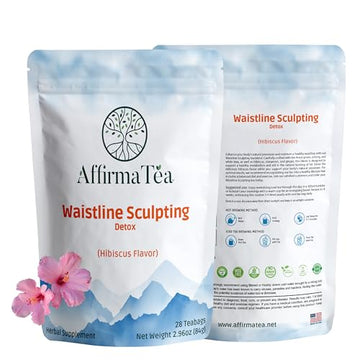 AffirmaTea Natural Detox Tea Blend - Laxative Free, Oolong Green Tea & Cinnamon AffirmaTea Au supplements