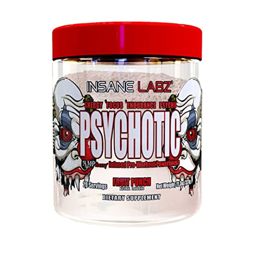 Insane Labz Psychotic Clear, Fully Disclosed, Clinically Dosed Pre Workout Powder Insane Labz Au supplements