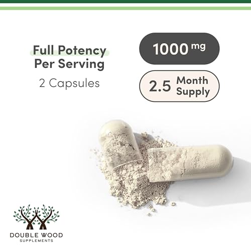 Acetyl L-Carnitine 1,000mg Per Serving, 150 Capsules (ALCAR for Brain Function Support, Memory, Attention, and Stamina) Acetyl L Carnitine That is Third Party Tested by Double Wood Double Wood Supplements Au supplements