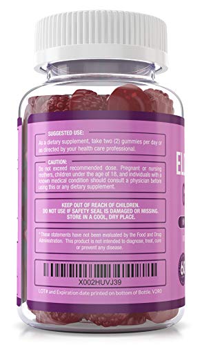 Premium Elderberry Gummies - Sambucus Elderberry Gummies for Adults - Black Elderber Purely Optimal Au supplements