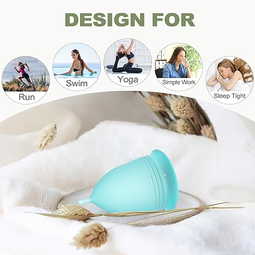 YTYOMUR Menstrual Cup Steamer Sterilizer with 2 Reusable Period Cups, Menstrual Cups Cleaner YTYOMUR Au supplements