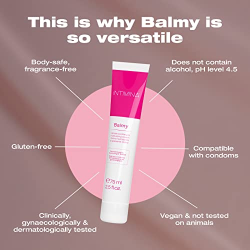 INTIMINA Balmy - Vaginal Moisturizer and Lubricant, Intimate Soothing and Moisturizing Cream INTIMINA Au supplements