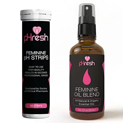 pHresh Feminine Essential Oil Spray & Vaginal pH Test Strips ACE NUTRITIONAU supplements
