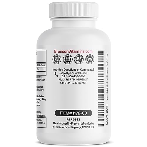 Bronson CoQ10 100 MG High Potency Cellular Energy Production, 60 Vegetarian Capsules Bronson Au supplements