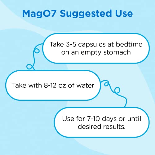 nbpure Mag O7 Oxygen Digestive System Cleanser Capsules, 180 Count nbpure Au supplements