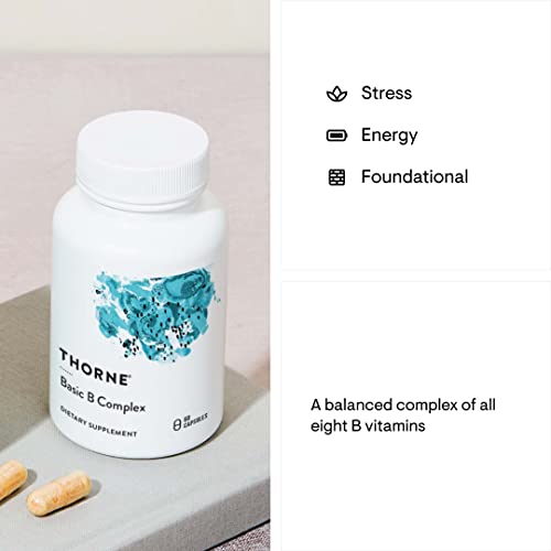 THORNE Basic B-Complex - Tissue-Ready Vitamin B Complex Supplement with Choline THORNE Au supplements