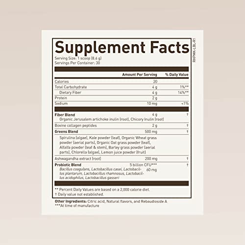 ROUNDHOUSE PROVISION Morning Kick, Powder Supplement for Healthy Digestion ROUNDHOUSE PROVISION Au supplements