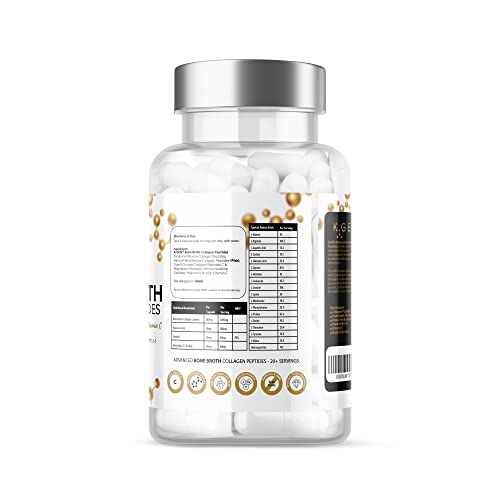 Pure Bone Broth Collagen Supplement Capsules Grass Fed Advanced Blend of Multi Collagen K GEN rejuvenation nutrition Au supplements