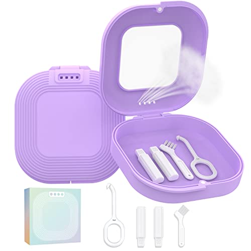 HEMILAB® Retainer Case, Slim Aligner Case with Vent Holes, Compatible with Invisalign HEMILAB Au supplements