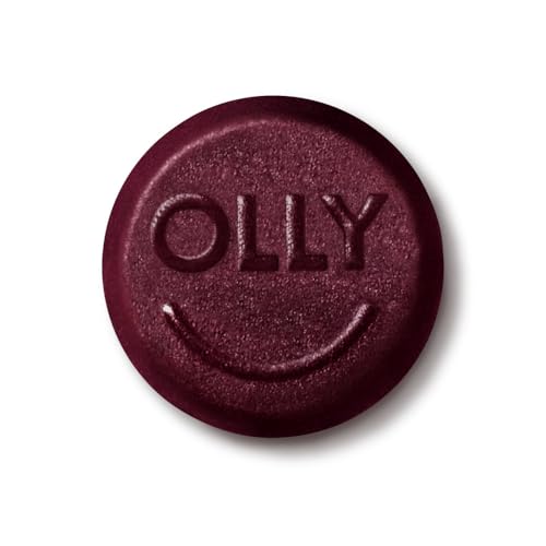 OLLY Glowing Skin Gummy, 25 Day Supply (50 Count), Plump Berry, Hyaluro OLLY Au supplements