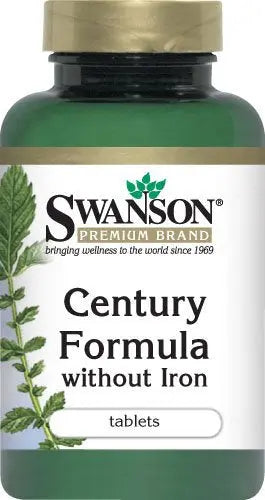 Swanson Century Formula Multivitamin Without Iron 130 Tabs Swanson Au supplements