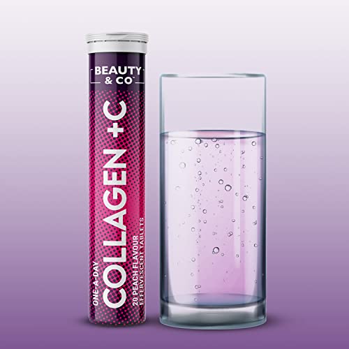 Collagen Effervescent - Marine Collagen & Vitamin C (2 Tubes) Beauty & Co Au supplements