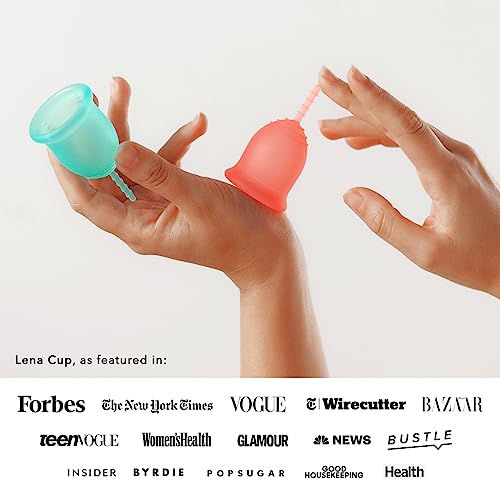 Lena Menstrual Cup | 12hr Reusable Period Silicone Soft Cup | Tampon and Pad Alternative Lena Au supplements