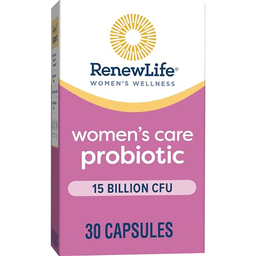 Renew Life Women's Probiotic Capsules, Supports pH Balance for Women, Vaginal, Urinary Renew Life Au supplements