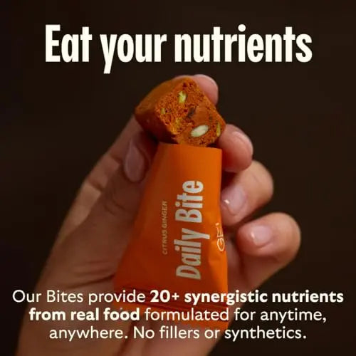 GEM Daily Bite for Women & Men, with 20+ Vitamins, Minerals & Superfoods Like Zinc, Vitamin D, B-Complex, K, Turmeric, Fiber & Prebiotics GEM Au supplements
