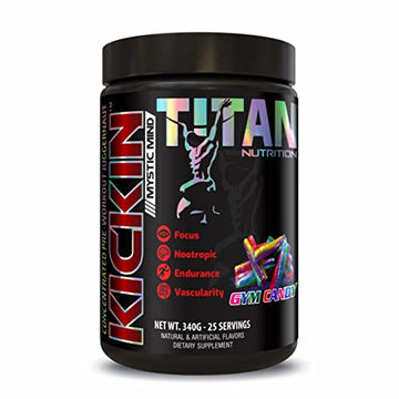 Titan Nutrition Kickin Concentrated Pre-Workout Drink- Energy, Focus, Endurance & Mood Titan Nutrition Au supplements