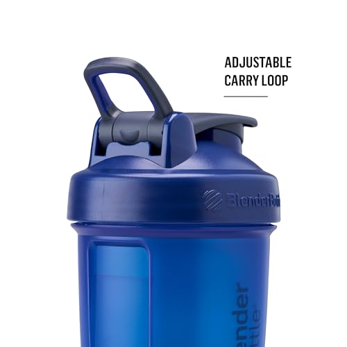 BlenderBottle Shaker Bottle with Pill Organizer and Storage for Protein Powder, Classic V2 ProStak System Blender BottleUS supplements