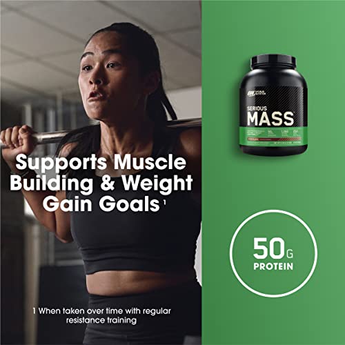 Optimum Nutrition Serious Mass, Weight Gainer Protein Powder, Chocolate, 6 Pound Optimum Nutrition Au supplements