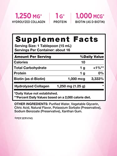 Nature's Truth Liquid Collagen | 8 oz | Non-GMO, Gluten Free Supplement | Natural Berry Nature's Truth Au supplements