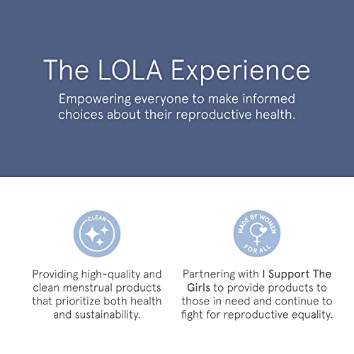 LOLA Organic Cotton Tampons, 60 Count - Tampons Regular, Period Feminine Hygiene Products LOLA Au supplements