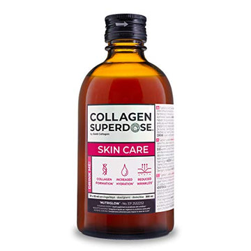 Collagen Superdose Skincare by Gold Collagen | Patented Liquid Collagen Peptides Supplement | 10 Powerful and Effective Ingredients | 30 Day Supply COLLAGEN SUPERDOSE by Gold Collagen Au supplements
