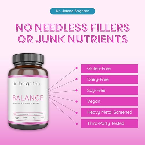 Dr. Brighten Balance - Hormone Balance for Women with Chasteberry and DIM - Targets Dr. Brighten Au supplements
