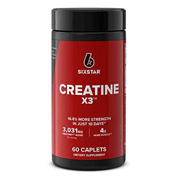 Six Star Creatine Pills Post Workout X3 Creatine Capsules | Creatine Monohydrate Blend Six Star Au supplements