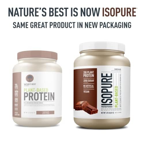 Isopure Chocolate Vegan Protein Powder, with Monk Fruit Sweetener & Amino Acids Isopure Au supplements
