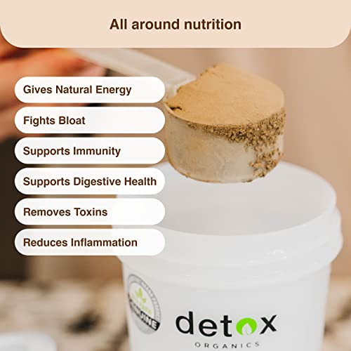 Detox Organics Chocolate Superfood Powder, Detox Cleanse for your Body, Bloating Relief Detox Organics Au supplements