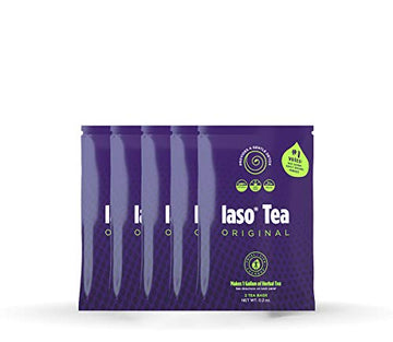 TLC Total Life Changes IASO Natural Herbal Detox Tea Bags - Five Pack (10 Tea Bags) Total Life Changes Au supplements