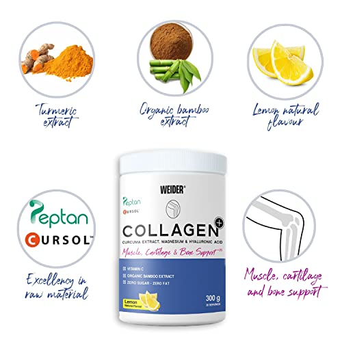Weider Collagen Plus. Powder Preparation with Collagen peptides (Peptan), hyaluronic Acid Weider Au supplements
