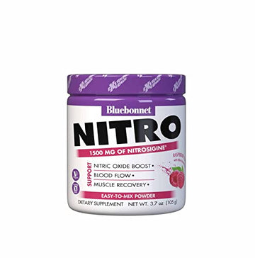Bluebonnet Nutrition Extreme Edge Nitro Powder, Nitric Oxide Precursor, Increase Blood Bluebonnet Au supplements