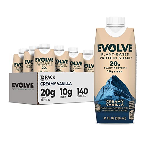 Evolve Plant Based Protein Shake, Vanilla Bean, 20g Vegan Protein, Dairy Free Evolve Au supplements