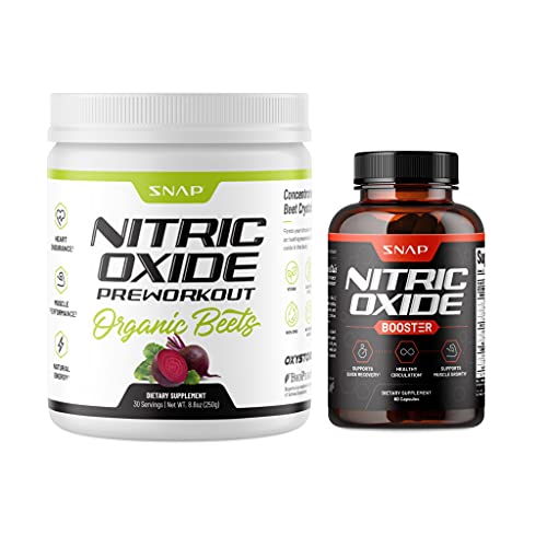 Snap Supplements Pre-Workout Beets + Nitric Oxide Booster (2 Products) Snap Supplements Au supplements