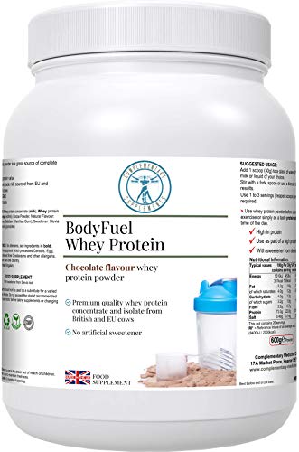 Complementary Supplements - BodyFuel Whey Protein Isolate & Concentrate Chocolate Flavour Complementary Supplements Au supplements