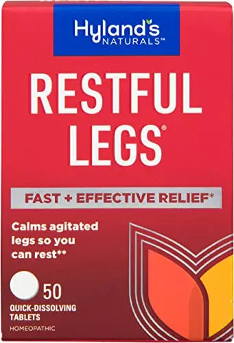 Hyland's Naturals Restful Legs Tablets, Natural Itching, Crawling, Tingling & Leg Jerk Relief, Quick Dissolving Hyland's uk supplements