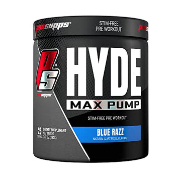 PROSUPPS Hyde Max Pump Pre Workout for Men and Women - Nitric Oxide Supplement PROSUPPS Au supplements