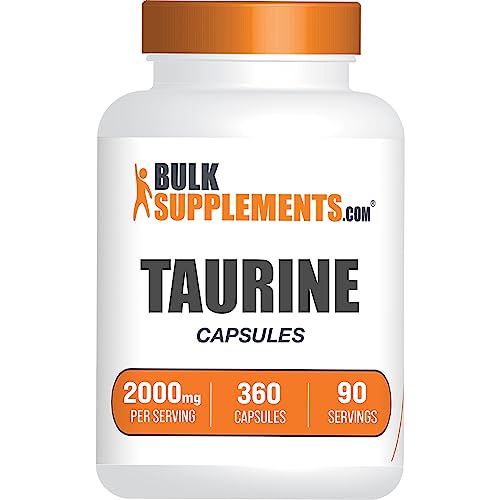 BULKSUPPLEMENTS.COM Taurine Capsules - Taurine Supplement, Taurine 2000mg BULKSUPPLEMENTS.COM Au supplements