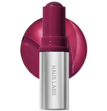 HAUS LABS BY LADY GAGA Color Fuse Lip + Cheek Blush Balm Stick in Glassy Acai & ENTEL Aloe Vera Sheet Masque (BONUS) HAUS LABS BY LADY GAGA Au supplements