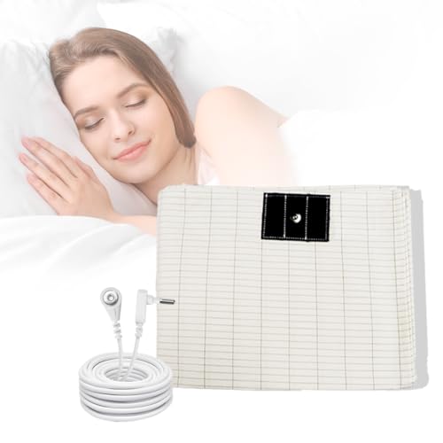 Grounding Sheet, Grounding Mat for Bed with Grounding Cord, Reduce Painful, Inflammation XINHUSUUS supplements