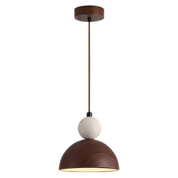BOKT Wabi Sabi Pendant Light Nordic LED Ceiling Hanging Light Modern Natural Stone Pendant Light Adjustable Dimmable Walnut Mini Chandelier for Dining Room Living Room BOKT Au supplements
