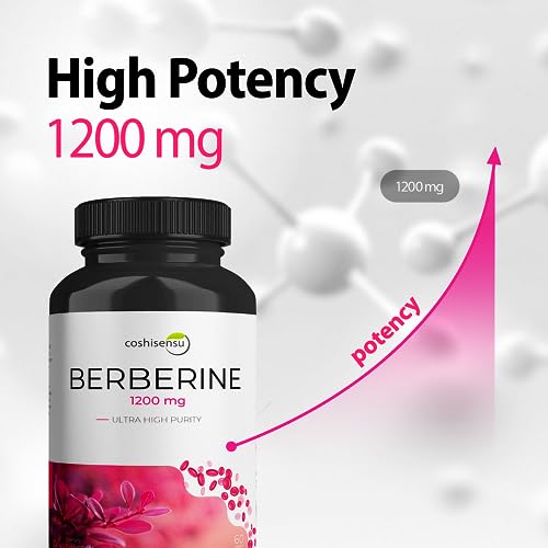 Coshisensu Berberine HCI 1200mg - Premium Berberine Supplements - 60 Capsules Coshisensu Au supplements